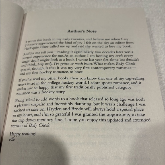 Body Check Paperback : A Spicy Hockey Rom-Com By Elle Kennedy - Picture 5 of 7